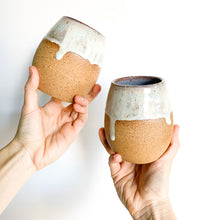 Load image into Gallery viewer, Lavender Cream Wineglasses (53)
